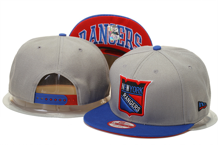 NHL New York Rangers NE Snapback Hat #07